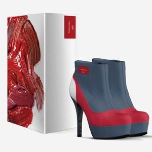 Stylish ankle boot platform Stilettos